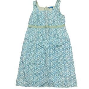 Fresh Produce Blue and White Midi Dress